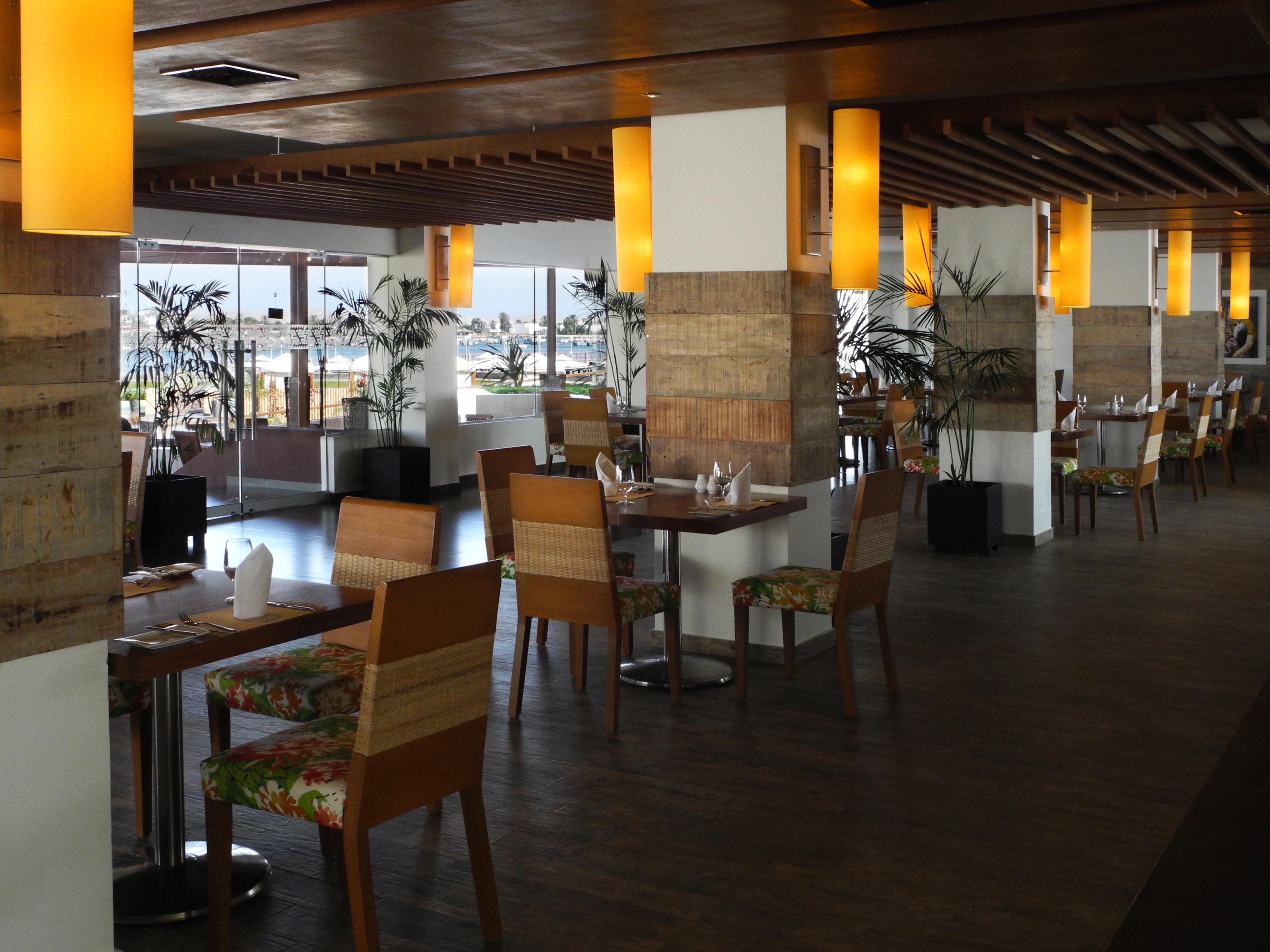 Aranwa Paracas Resort & Spa Esterno foto The restaurant