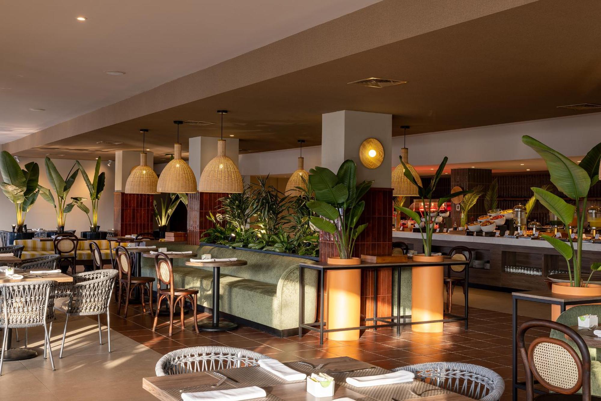 Aranwa Paracas Resort & Spa Esterno foto The interior of the restaurant