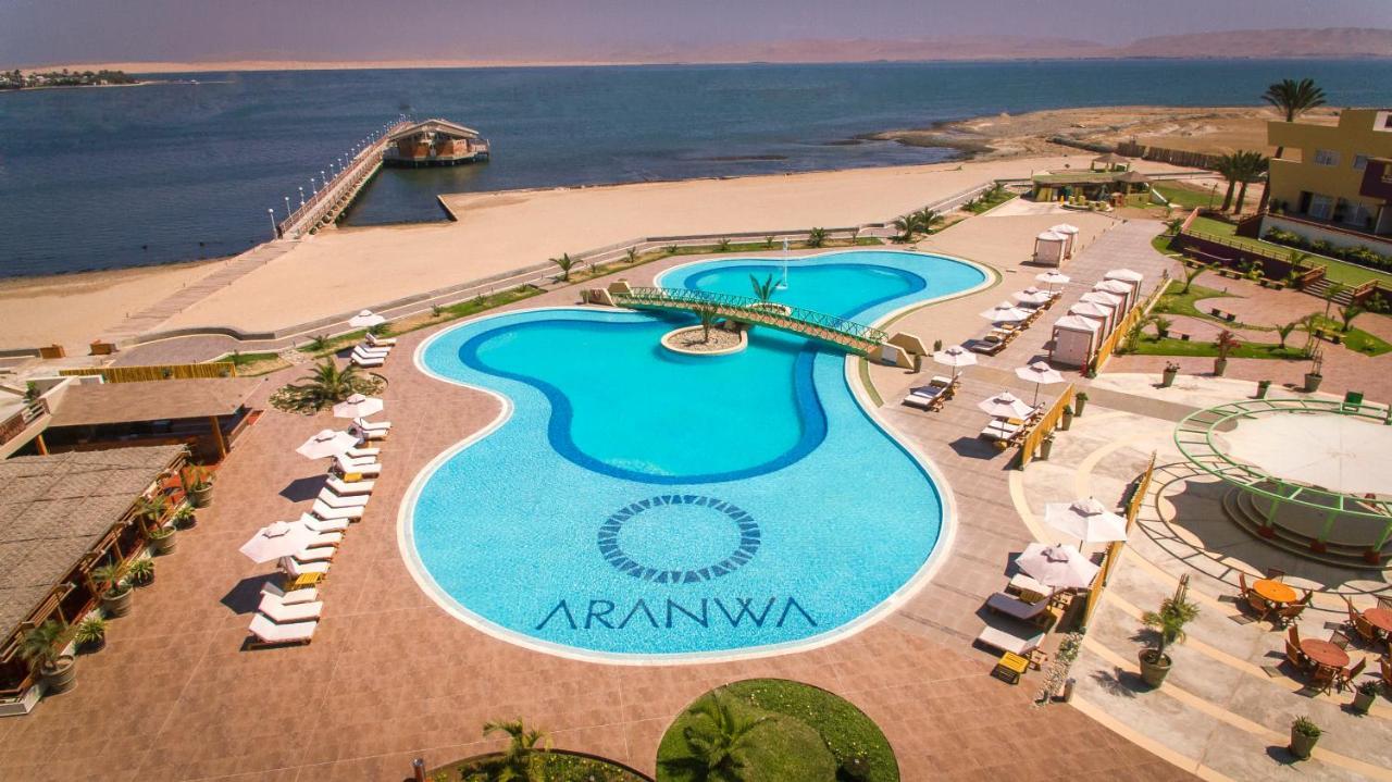 Aranwa Paracas Resort & Spa Esterno foto Aerial view of the resort